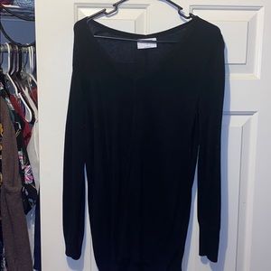 Old navy black sweater blouse